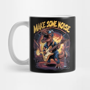 Rock 'n' Roar: T-Rex Guitarist Mug